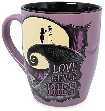 Disney The Nightmare Before Christmas Love Never Dies Ceramic Mug | 25 Ounces
