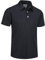 TACVASEN Golf Polo Shirts for Men Short Sleeve Work Shirts Quick Dry Summer Outdoor Polo Top Polyester Black,S