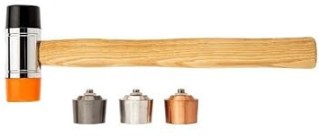 Neo tools Hammer mit austauschbaren Spitzen, 660 g / 45 mm