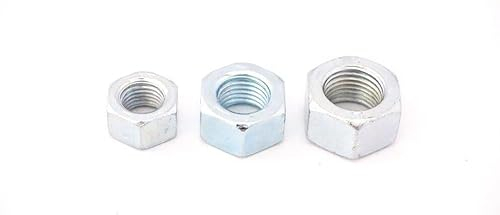 Sechskantmuttern Zoll UNC 1/4 5/16 3/8 7/16 1/2 Mutter Verzinkt (1, 5/16)