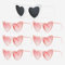 Occhiali da Sole Cuore, Occhiali a Forma di Cuore per Donna Uomo, 7 Paia Divertenti Occhiali Colorati Party per Feste di Compleanno, Addio al Nubilato, Feste di Matrimonio, Festa di Carnevale