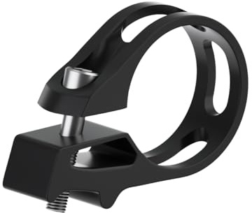 Bicycle Front Derailleur Adapter for SRAM，Cycling Front Derailleur Clamp Compatible with X7, X9, XO, XO1, XX XX1, GX Derailleurs （ Black / Aluminum Alloy