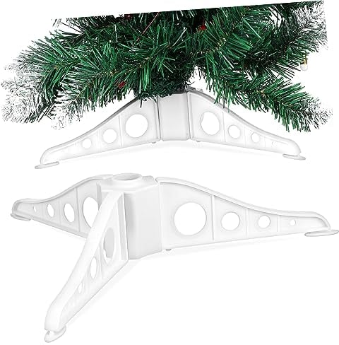 Abaodam Satz Baumfüße 15 cm Abnehmbarer Weihnachtsbaumständer Haushalts-Weihnachtsbaumständer Weihnachtsbaumstütze Baumwenderständer Weihnachtsbaumplattform Abnehmbarer Baumständer