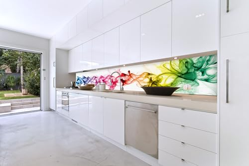 Dimex Küchenrückwand Folie selbstklebend Rauch | Klebefolie - Dekofolie - Spritzschutz für Küche | Made in EU - 420 cm x 60 cm