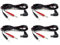 TENS-Kabel mit 2-mm-Pin-Steckern