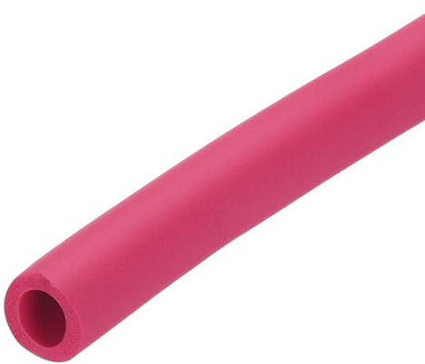 QUARKZMAN Rohrisolierung Schaumstoffrohr Isolierung Rohr 15mm ID 25mm(1) OD 20 Wärmeschutz für Griffunterstützung, Rot