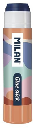 MILAN® Boîte présentoir 12 bâtons de colle bleue 21 g série The Fun