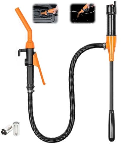 Portable Power Battery Pump, 2025 Upgrade Portable Fuel Transfer Pump Battery Operated Electric Siphon Pump for gasoline, Gas Pump for Gas Can Fuel Diesel Water Transfer