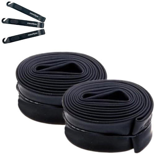 4 x Schwalbe Fahrradschlauch AV19F-40 (27.5+/29/29+) inkl. maxxi4you Reifenheber