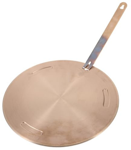 GRIRIW 1juego Placa De Transferencia De Calor De Inducción De Acero Inoxidable Adaptador para Cocina Eléctrica y Gas Resistente y Duradera