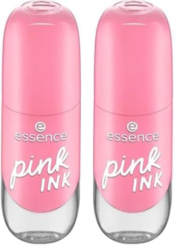 Essence - Vernis à Ongles Gel Nail Colour - 47 Pink INK (Lot de 2)