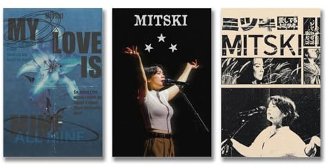 Poster mit Skimusik, Vintage, Collage, Wandkunst, Leinwand, Poster, Raumdekoration, ästhetischer Druck, Dekoration, 20 x 30 cm, 3 Stück Stil, 3 Stück
