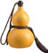 Botella de agua de calabaza de estilo vintage ornamental para vino, botella de agua, adorno único de madera para uso diario
