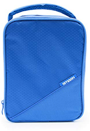 Smash Insulated Lunch Bag, Fabric, 8cm x 18cm x 25cm, Blue