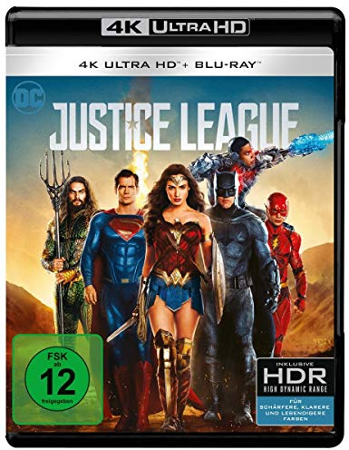 Justice League (4K Ultra HD + 2D Blu-ray) [Blu-ray]