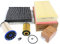 Original Inspektionspaket TDI Filter 1.6L 2.0L Diesel Motor kompatibel mit A3 8V Golf 7 Sportsvan A3 8V + Sportback Leon 5F Octavia 5E SuperB 3V