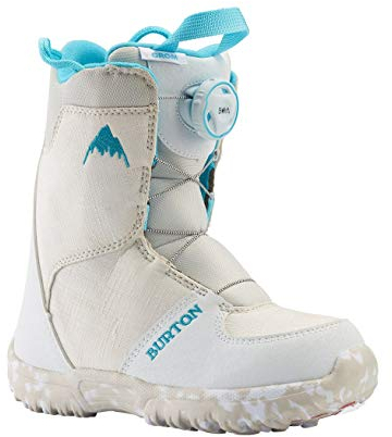 Burton Grom Boa Botas de Snowboard, Infantil, Blanco, 13C