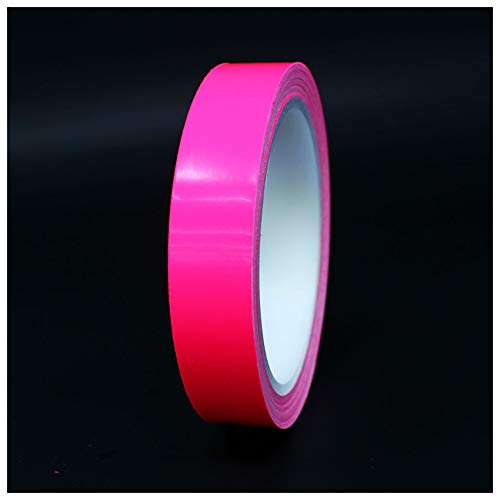 Finest Folia Bandes adhesives décoratives pour auto voiture moto bateau modélisme nombreux coloris longueur 10m ruban adhésif néon (Rose fluo, 15mm)