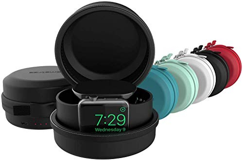 Smatree Charging Case for Apple watch SE, Apple Watch Series 6/5/4/3/2/1 - Original Charging Cable & Apple Watch NOT Included,Black