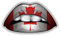 10cm! Klebe-Folie Wetterfest Made-IN-Germany Kanada Flagge Fahne Lippen H1101 UV&Waschanlagenfest Auto-Aufkleber Sticker Decal