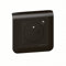 LEGRAND - Prise Electrique Murale Précâblée + Chargeur USB-C Mosaic Surface avec Plaque de Finition + Support Batibox - Prise Affleurante avec Fond Rétractable - Noir Mat