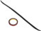Keenso Auto Heckspoiler, Universal Auto Heckflügel Spoiler Gummi Heckklappe Kofferraum Spoiler 120x4cm mit doppelseitiges Klebeband