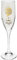 GRUSS & CO 47828 - Bicchiere da champagne con scritta Happy Birthday, in vetro, 20 cl, multicolore