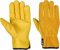 Leder-Arbeitshandschuhe, Arbeits- und Gartenhandschuhe ornensicher, für Garten und Gebäude, strapazierfähig, Allzweck-Gripper, für Herren und Damen, atmungsaktive und flexible Konstruktion, M, 1 St
