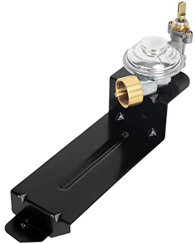 DELSbbq Weber Q2000 Q2200 Series 54060001 396002 566001 566002 Gasgrills 2-Port Edelstahl Reglerventil
