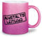 glitzertassen.de® | Anstaltsleitung | Tasse mit Glitzer | Geschenkidee | Bürotasse | Chef | Roséviolett