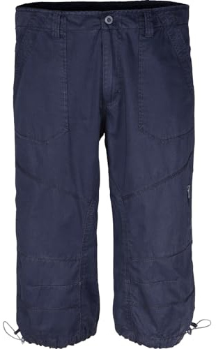 BABISTA Herren Bermuda Fiorezello Long Shorts aus 100% Baumwolle mit Kordelzug am Beinabschluss, Reißverschluss & praktische Taschen, pflegeleicht bequem für warme Tage, Freizeit & Alltag