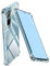 OcioDual Custodia Protettiva in TPU per Honor 90 Lite 5G, Cover Trasparente con Protezione per la Fotocamera Posteriore, Angoli Rinforzati,Gel di Silicone Flessibile, Antiurto