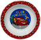 Piatto fondo Cars Disney in plastica riutilizzabile BPA free stoviglie per bambini adatte al microonde