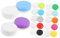 Didiseaon 12pcs Contact Lenses Case Box Compact Lens Holder for Travel Leakproof Small Makeup Lens Storage Container