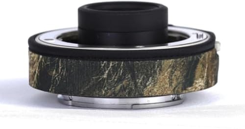 CHASING BIRDS Camouflage Waterproof Lens Coat for NIKON AFS Teleconverter 1.4X 2.0X Rainproof Lens Protective Cover (Reed Camouflage, 1.4X (TC-14E III))