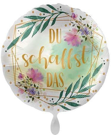 NEU Folienballon - Du schaffst das - ca. 45cm Durchmesser