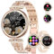 Montre Connectée Femme avec Appel Bluetooth,1.91HD Amoled Smartwatch avec 100+ Sportifs,Moniteur de Sommeil Cardiofréquencemètre SpO2,Etanche IP68 Podometre Montre Intelligente pour Android iOS