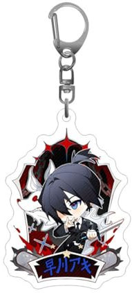 gangdiude-eu Chainsaw Man Cute Keychain Pochita Acrylic Keychain Denji Pendant Anime Keychain Novelty Backpack Bag Pendant Decoration Accessories