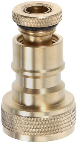 CRILSTYLEO Hochwertiger Waschmaschinenanschluss Mit Automatischem Wasserstopp Brass Adapter Für Garten Und Wasserschläuche Installieren Einsetzbar