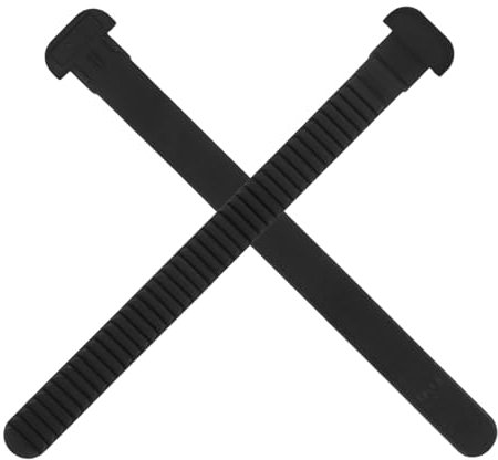 Gatuida 2pcs Snowboard Buckle Toe Straps Snowboard Strap Parts Ladder Binding Straps for Toe Binding Parts Ladder Use during Skiing Activities