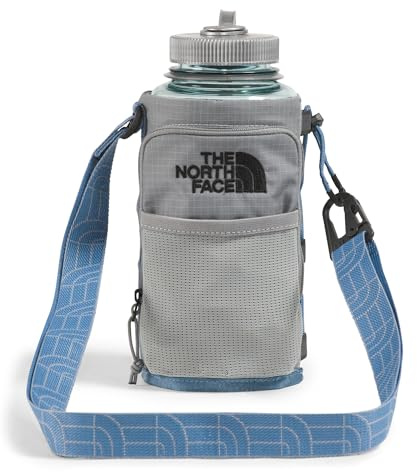 The North Face Borealis Trinkflaschenhalter - Verstellbarer Gurt, Wasserabweisende Oberfläche, Außentasche mit Schlüsselhaken, Beton, One Size