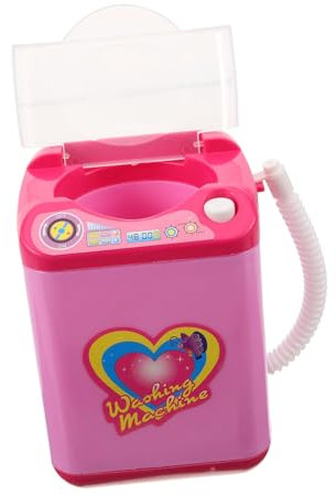 Healeved Mini Pulitore Elettrico per Makeup Macchina Automatizzata per Spugnette Design Compatto per Casa Profonda