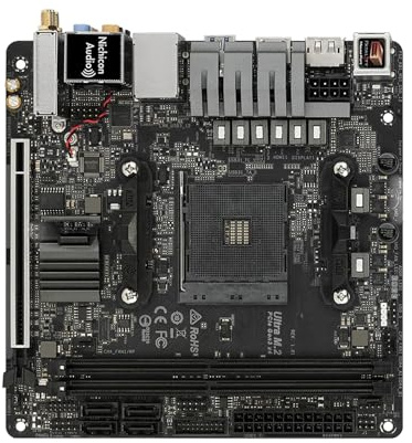 motherboard Fit For ASRock B450 GAMING-ITX/AC Motherboard Socket AM4 Supports Ryzen 5 5600G 5600 R7 5700X3D 5800X CPU DDR4 M.2 PCIe 3.0 Mini ITX