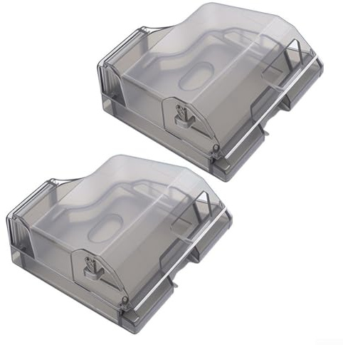 Replacement Dust Box for G30 10 S9 MaxV Ultra Robot Vacuum Cleaner with HEPA Filter Large Capacity Transparent Window(2PACK)