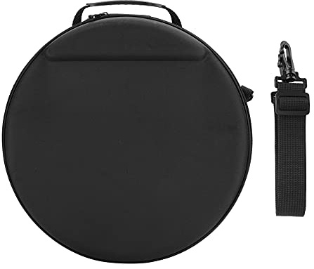 Hominas ABS-Schwarze Fitness-Ring-Aufbewahrungstasche, tragbare Schutz-Reisehandtasche für Zubehör und Ring-Fit-Abenteuerspiel