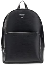 GUESS Rucksack Freizeitrucksack mit Laptopfach Milano Backpack Black schwarz