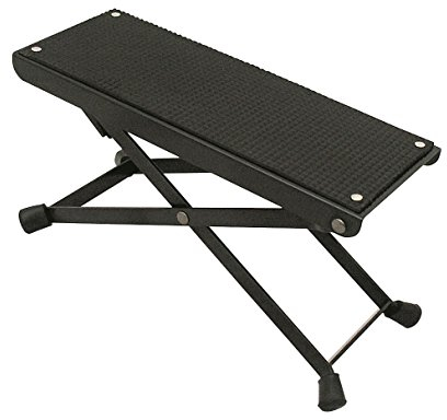 Unbekannt Fußstütze, Gitarre, Fußstuhl, Trittbrett, mehrfach verstellbar, klappbar, für Gitarren, fester Ständer