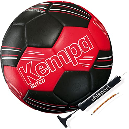 Kempa Handball Top Spiel und Trainingsball super griffig (2 (mit Ballpumpe))