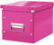 Leitz 61090023 Click & Store Boîte de rangement cubique Taille M Rose