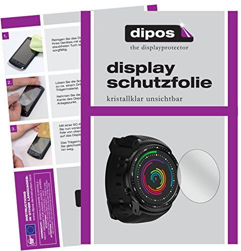 dipos I 6X Schutzfolie klar kompatibel mit Zeblaze Thor Pro Folie Displayschutzfolie